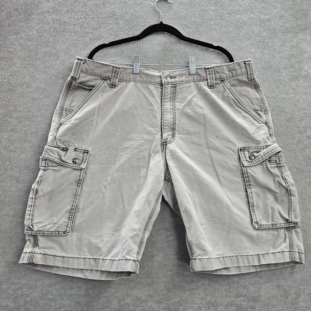 Carhartt Men Shorts 40 Gray‎ Cargo Canvas Button 10